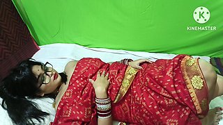 Virgin Indian Aunty Bhabhi First Night with Her Brother in Law