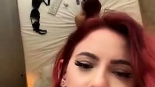 Pregnant Redhead Webcam Masturbation