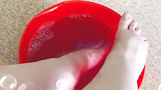Homemade Pedicure