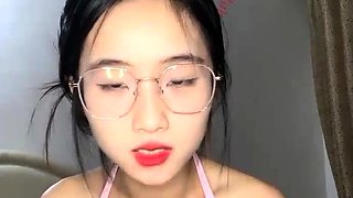 Amateur asian teen licks ass and sucks cock