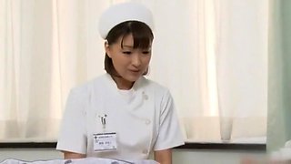 Horny Japanese chick Yukiko Suo in Incredible Nurse JAV clip