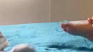 Foot Wrestling Between Two Women in Love