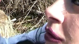 Outdoor Blowjob Part2