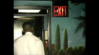 Public Toilet Quickie with Moaning Slut