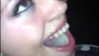Amateur Swallows Loads of Cum