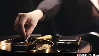 Captivating Steve Q at smoker clip