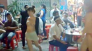 Naked Fashion Street Nude in Funeral