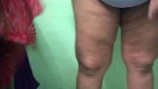 Three Aunty Hot Dress Wearing in My Bedroom