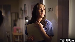 Sinn Sage And Vicki Chase In Wife Doctor Seduces Petite Nurse