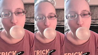 Asmr Huge Bubble Gum Sound Effects Listen in Headphones