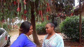 African MILF Lesbians Make Out In Public