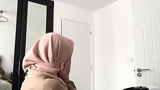 Arab stepmother forbids me to jerk off and does it herself