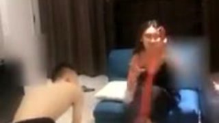 Chinese mistress Xiaopei live slave training
