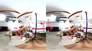 Behind The Scenes - Big Tit Bbw Voyeur - Sexlikereal
