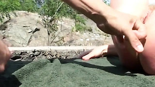 My Wife's Dirty Desires - Real Italian Amateur Blowjob Outdoor