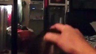 Best friends girlfriend sucks cock