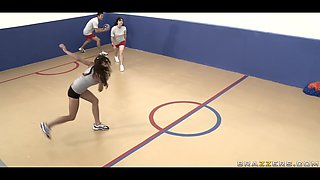 Dodgeball Dong With Johnny Castle, Stephani Moretti - Brazzers