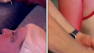 Granny Harley Quinn: Cocksucking, Dildo Playing, Missionary Fucked Slut Villain