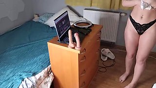 I always hid it... until the stepbrother walked in without knocking
