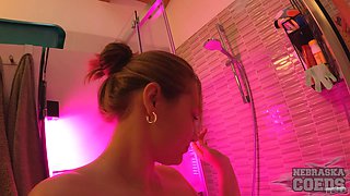 Between The Scenes Mira Masturbating White Showering Aesthetic Pink
