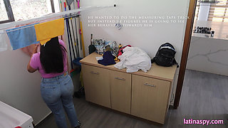 Thick Maid with Huge Natural Breast Part 1