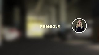 3d animation big-tit milf suggests fucking in car at parking she climbs on top then guy takes her doggy style