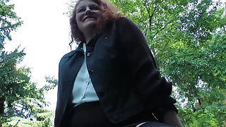 Slutty Wife Shows off to Excite Her Voyeur Husband!