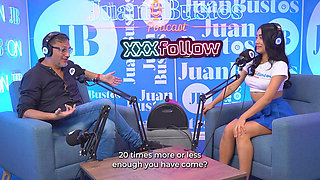 Little Kinky Colombian Mayraoficial Cums on the Sybian Machine - Juan Bustos Podcast