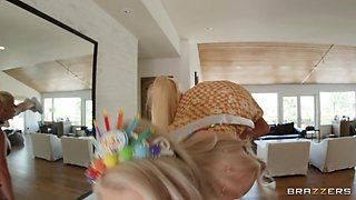 Haley's Best Birthday Ever! With Phoenix Marie, Bella Rolland, Haley Spades - Brazzers