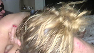 The Mature Couple Watch Each Other and Masturbate