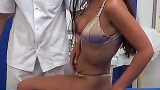 Stunning Latina Big Tits Passionate Oiled Fucked and Creampied After Hot Erotic Massage