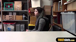 Rich bitch learns her place by a quickie doggy fuck
