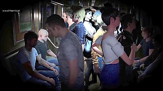 Tempting priestess in a 3D animated hentai adventure