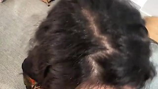 Raunchy Indian Curly Haired Teen POV video