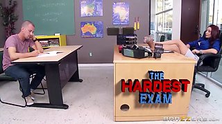 Brazzers - The Hardest Exam scene