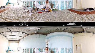 Playing In The Sandbox; Sexy Solo Striptease - Sexlikereal