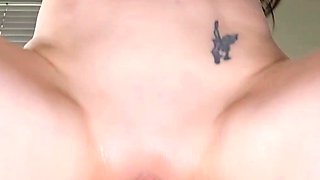Sexy solo girl loving masturbation with toys