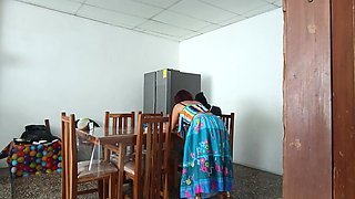 Sinful Maid Spreads Her Pretty Pussy Open