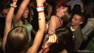 Perverted students go wild at the party