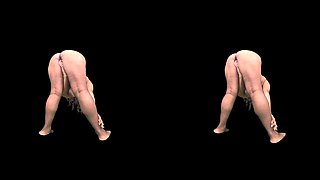 Fishnet Giantess - Thick Ebony Bbw Chy Ass Worship & Sexy Posing