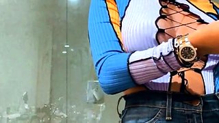 Hot Busty Webcam Babe Masturbate Solo