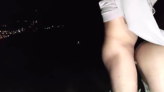 Fucking Hard On A Cliff Until We Cum At The Same Time