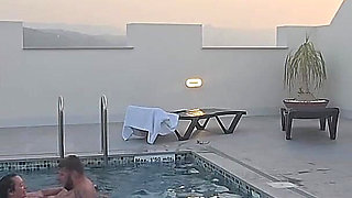 Fucking in the Public Pool