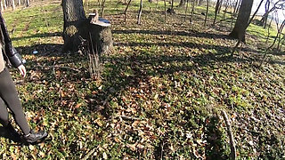 Risky Outdoor Sex Is Fun - Compilation 4