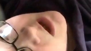 Stimulating My Clit with Wand Vibrator Moaning Intense Orgasms