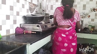 Tamil kitchen sitting fuck