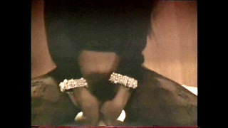 Young Black Girl Masturbates Her Hairy Pussy with Huge Dildo Then Fucked in the Ass and Cummed in Her Mouth