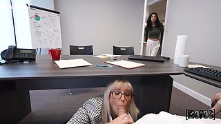Katee V Getting Bent Over Fucked By Her Coworker With Tony Rubino