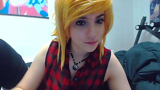Blonde teen Sierras first erotic masturbation video
