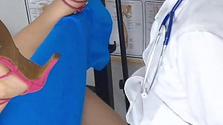 Underground Gynecologist Leaves Hot Patient with Wet Pussy!